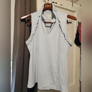 EUC XL Lilly Pulitzer UPF 50+ Luxletic Martina Polo Top